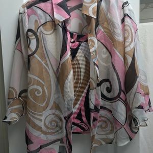 NICOLA XL TANK & Overblouse.